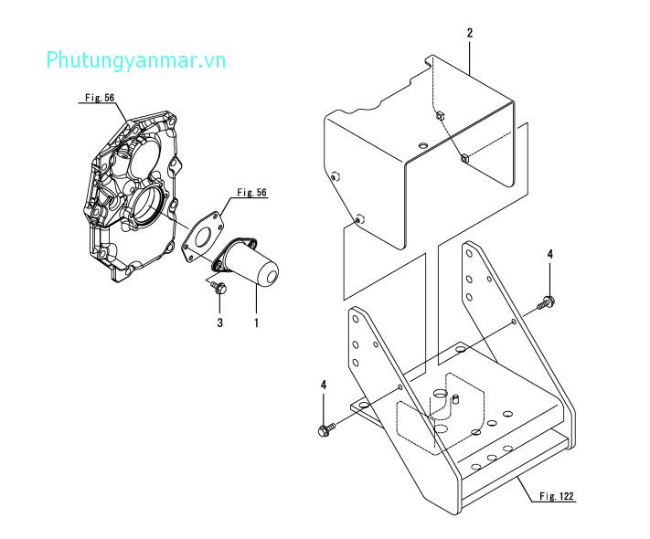 Trục chắn PTO